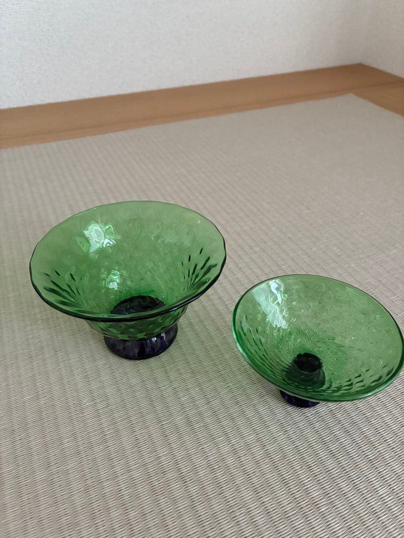 ★新品未使用　TSUNE 田中恒子さん　ガラス工芸　グラス　うつわ　バラ売り歓迎