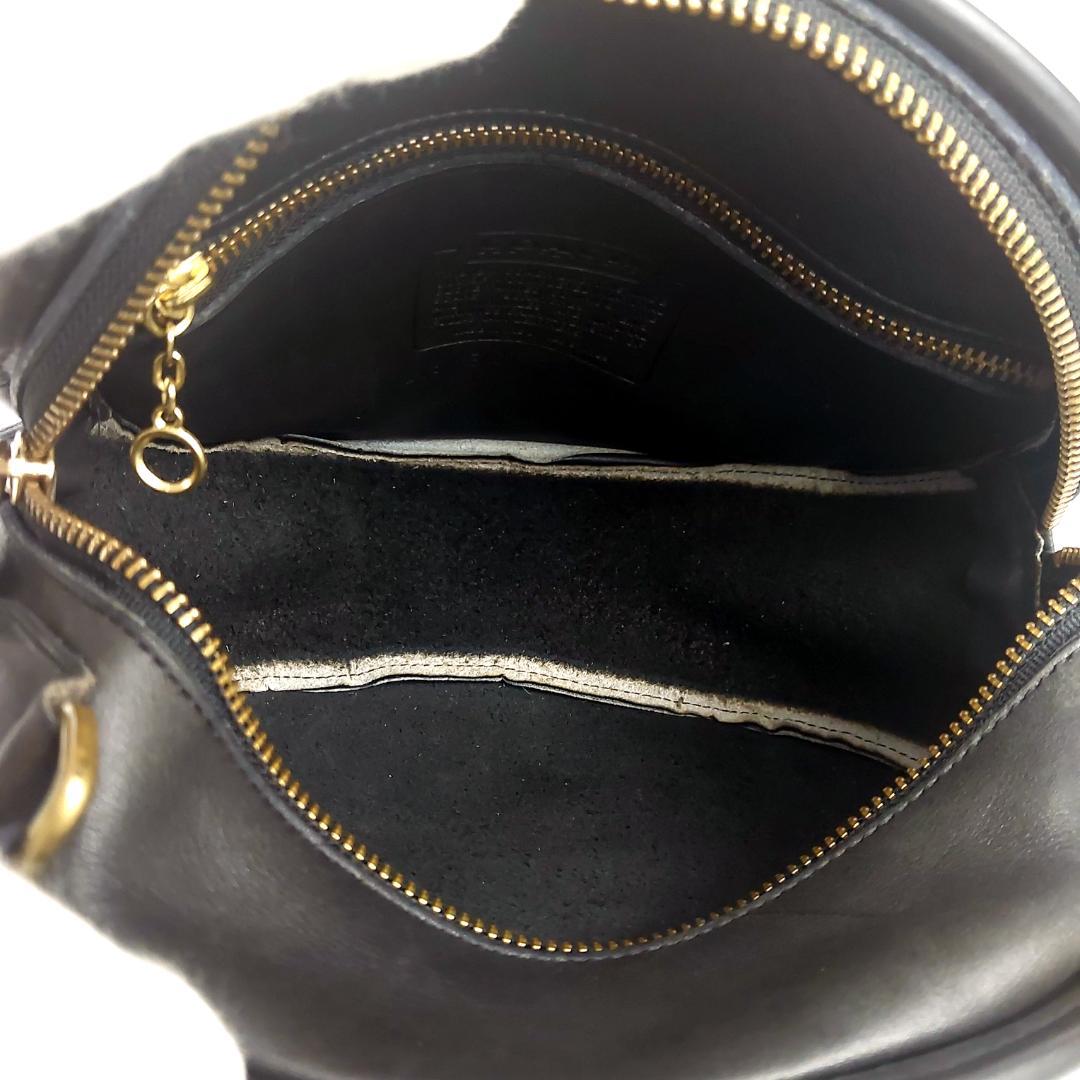 Vintage Coach 9901 ショルダーバッグ ネイビー USA製