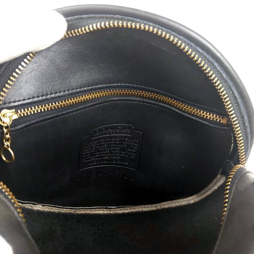 Vintage Coach 9901 ショルダーバッグ ネイビー USA製