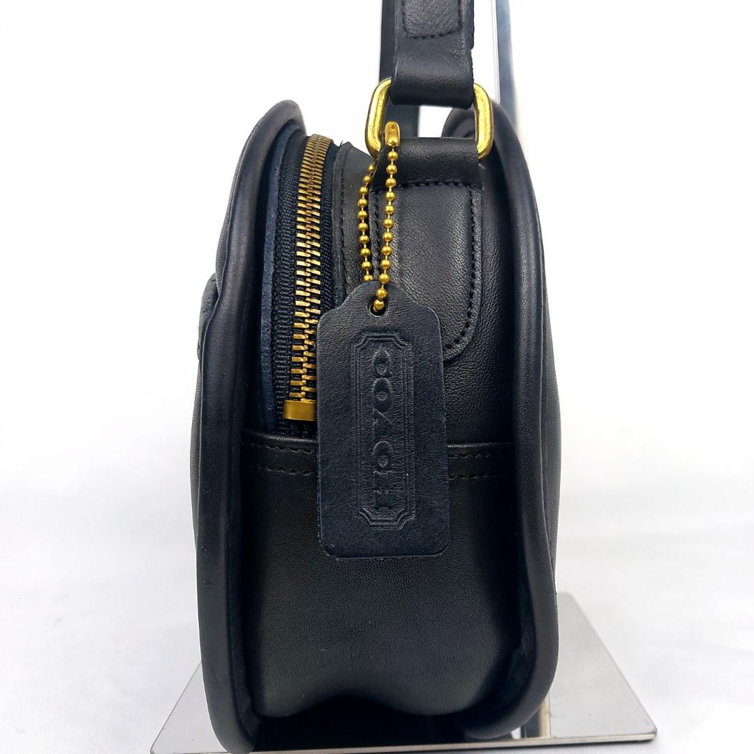 Vintage Coach 9901 ショルダーバッグ ネイビー USA製