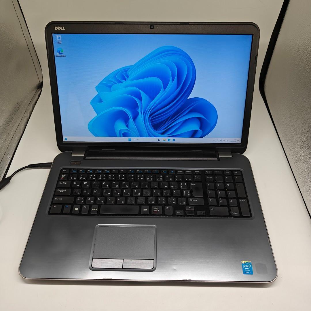 【DELL】爆速i7 SSD256GB 16GB 17.3インチ ノートPC