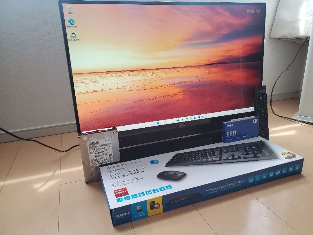 富士通/i7-7700HQ/M.2SSD1TB/メモリ32GB/BD/DVDS