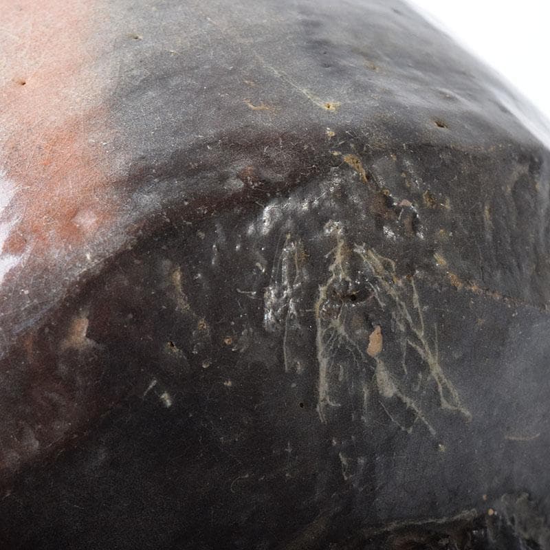 茶道具　楽吉佐衛門　赤楽茶碗　共箱　V　R8773