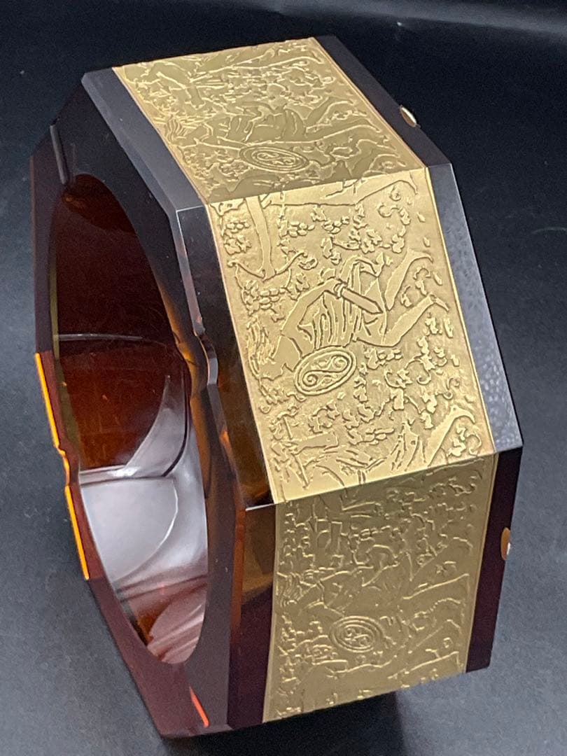 モーゼル　Moser 金彩　希少　傑作