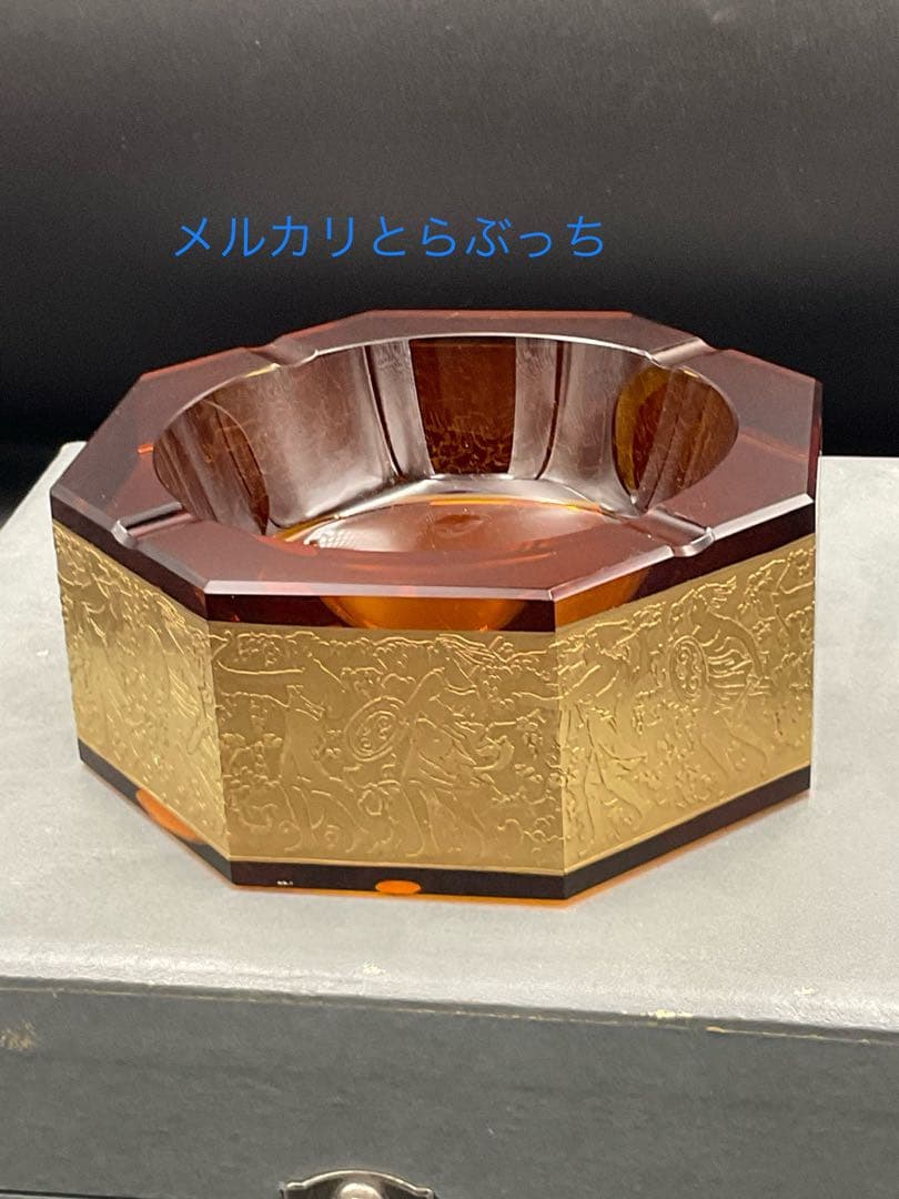 モーゼル　Moser 金彩　希少　傑作