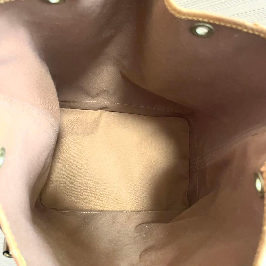 ルイヴィトン　ショルダーバッグ　ノエ　モノグラム　ブラウン　ヌメ革　廃盤