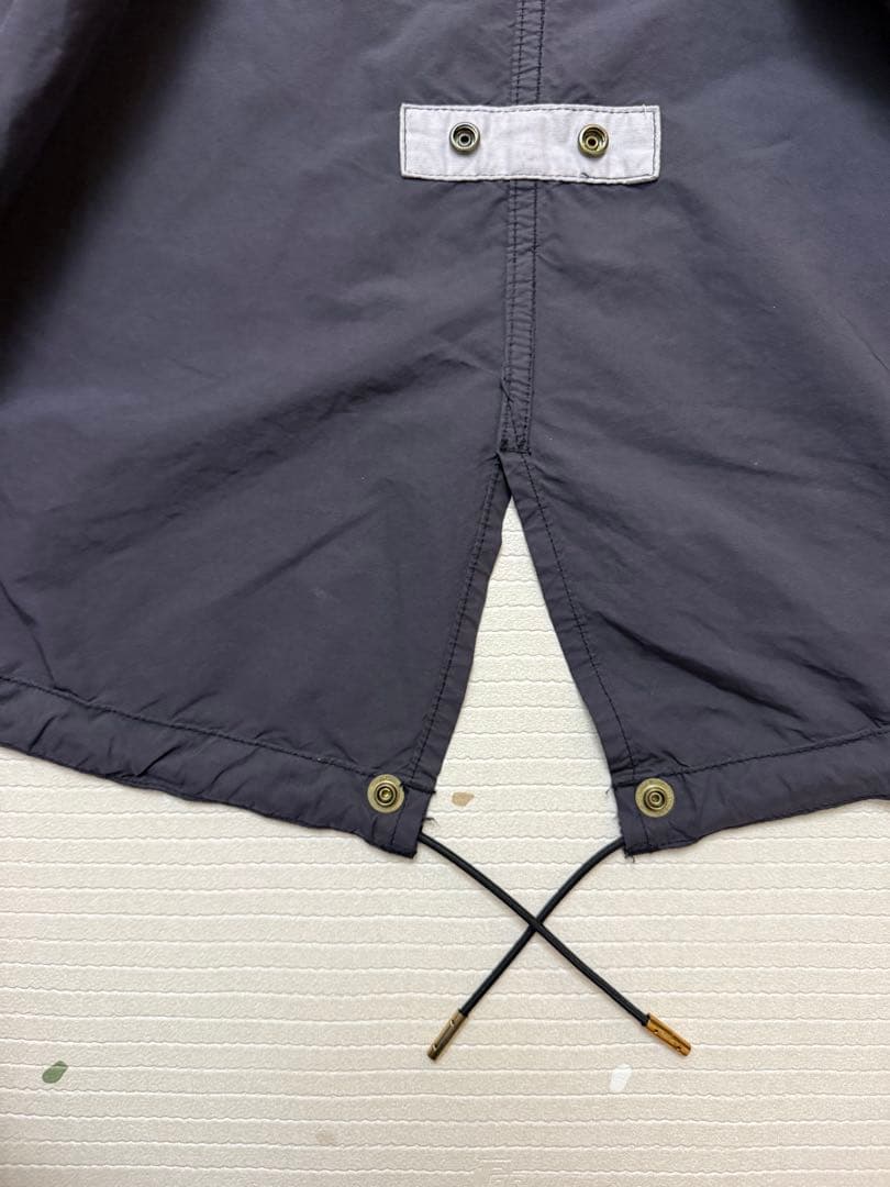 美品 M.I.D.A M65 Fishtail Coat DUSKY BLACK