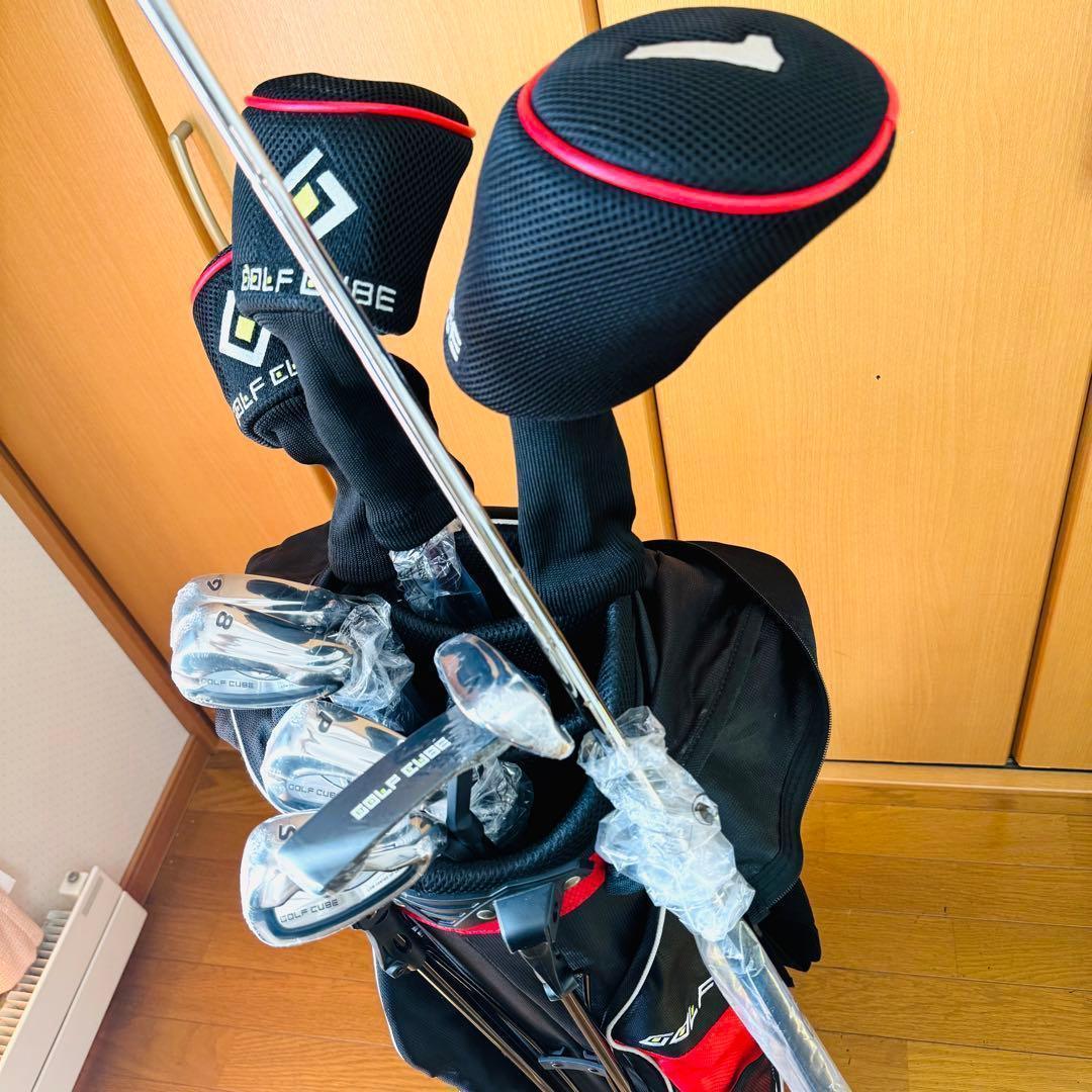 【新品未使用品】GOLF CUBE メンズ ゴルフクラブ フルセット