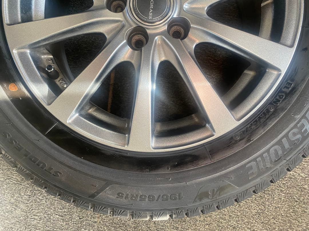 Time　1/4 ブリヂストンレスタイヤ 195/65R15