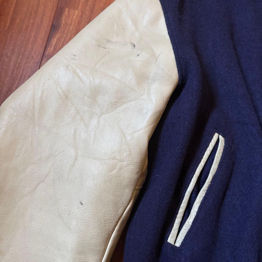 90s USA製　ゴールデンベアスタジャン　ヴィンテージスタジャン　スタジャン