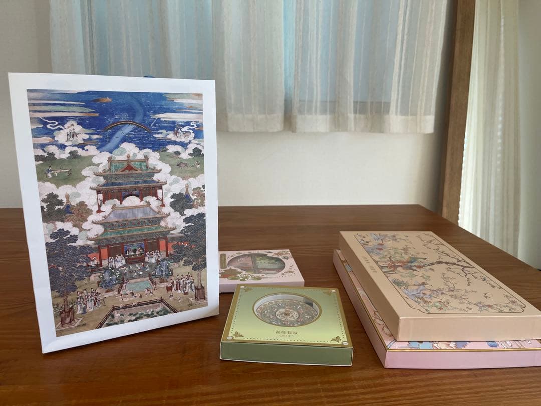 中国北京お土産4点セット＋手提げ袋