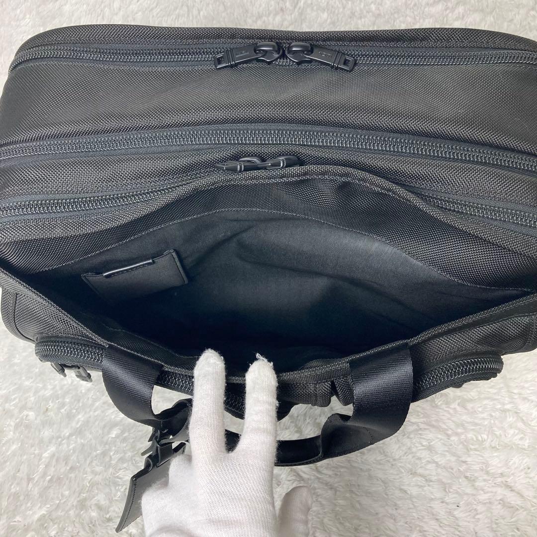 未使用級✨ TUMI アルファ エクスパンダブル　オーガナイザー ブリーフケース