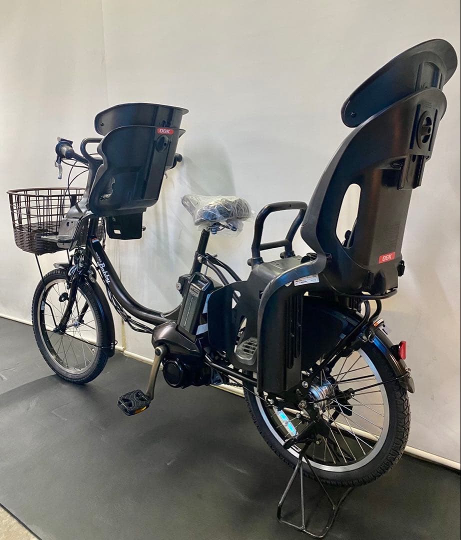 1年保証 ヤマハ　パスバビー　20インチ　子供乗せ　黒色　電動アシスト自転車