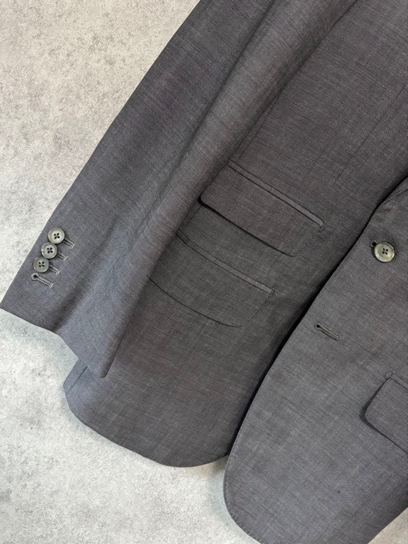 【ISAIA (イザイア)】スーツジャケット 44 ウールモヘヤ M