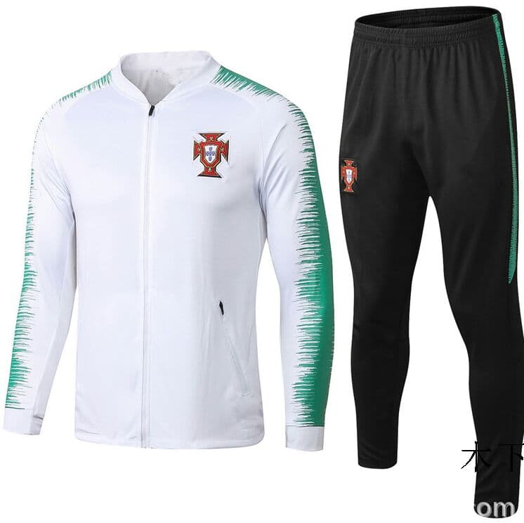 ポルトガルのサッカートレーニングサービス長袖セット秋と冬の足のズボンZ