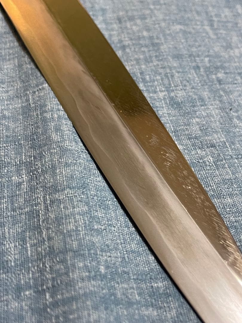 研晴　八角　柳刃包丁　23センチ