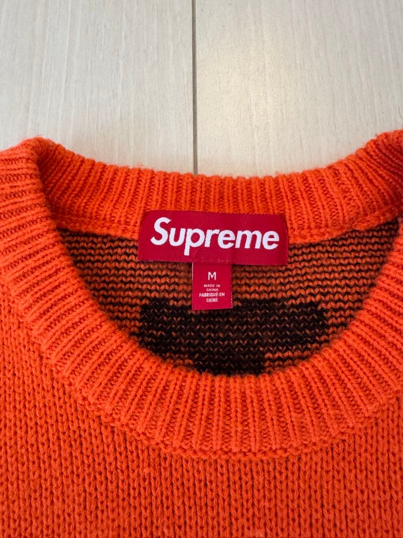 トップス Supreme Thrasher Sweater Orange M