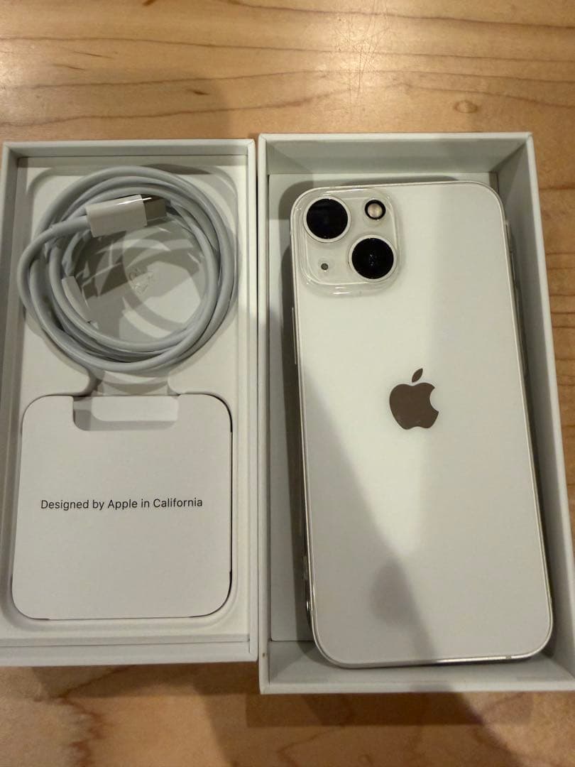 iPhone 13 mini 512GB スターライト【美品】おまけフルセット