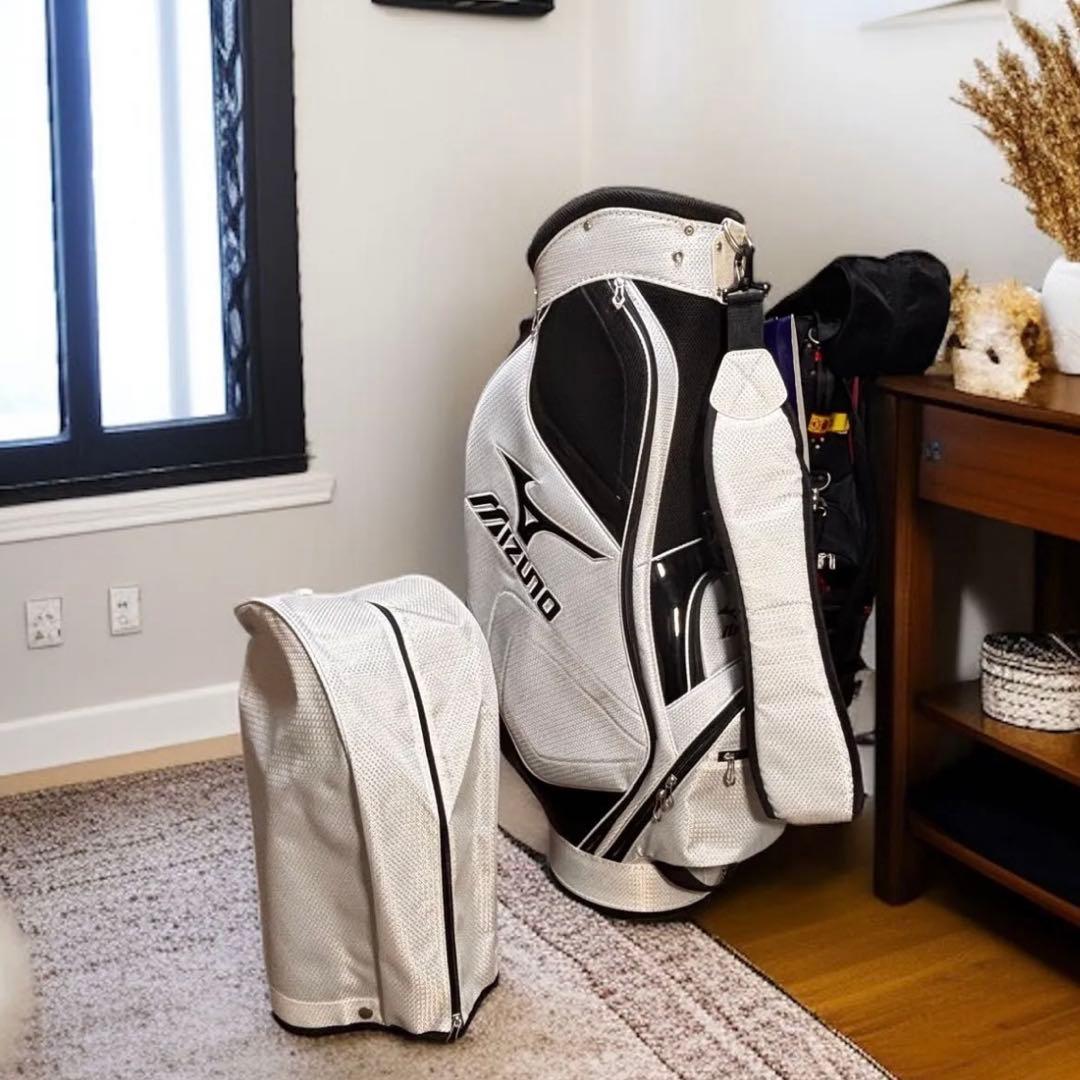 ✨タグ付き未使用品✨ MIZUNO ゴルフ キャディバッグ 9.5型