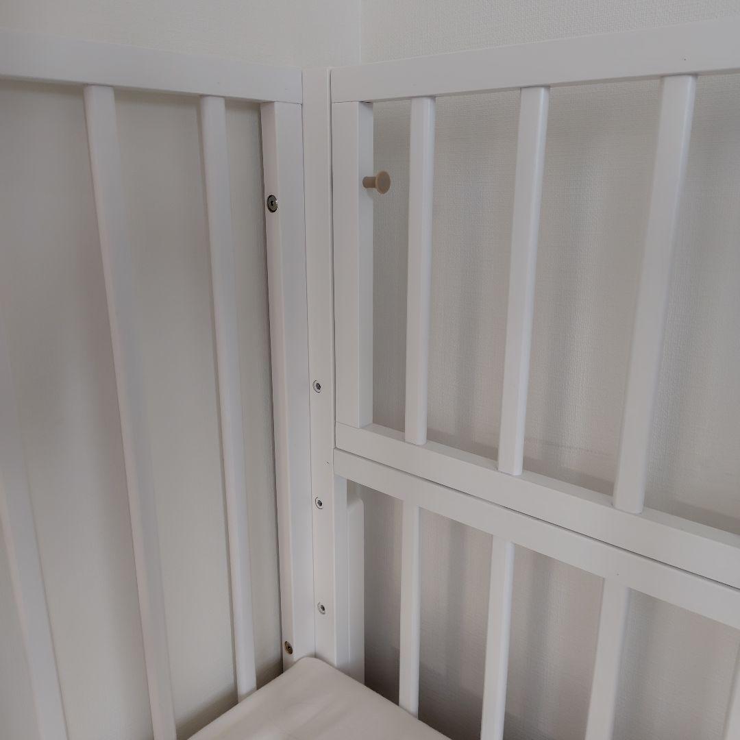 ✨️極美品✨️そいねーる ラージ　ベビーベッド　マットレス付き　内寸縦135cm