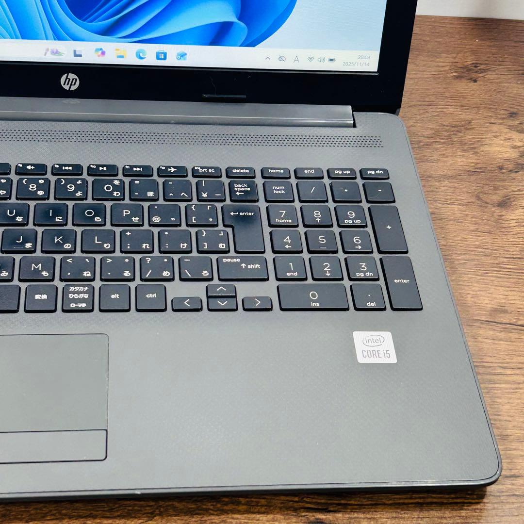 オフィス付きノートパソコン 第10世代i5 新品SSD512GB メモリ16GB