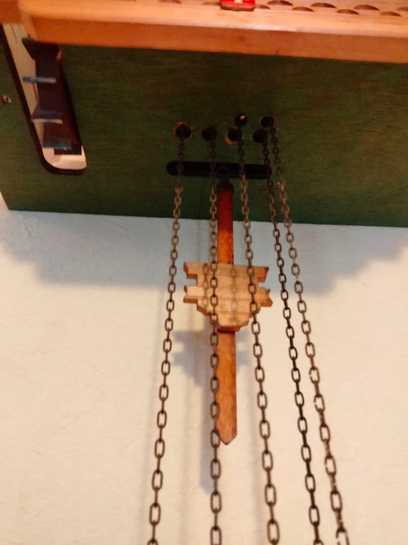 スイス製❥木製手作りククー時計 ❥直接手渡し限定