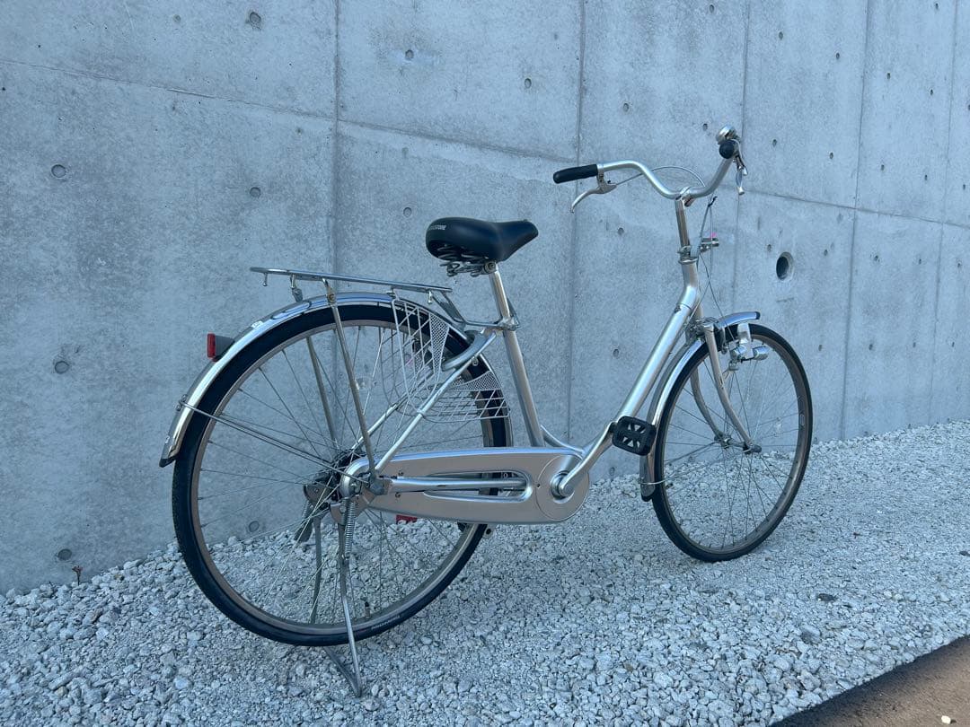 R16 愛知 ブリヂストン E60U1 B2B エブリッジ 26インチ シルバー