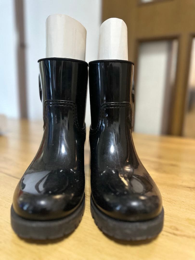 まみこさんに捧ぐ MONCLER ブラック レインブーツ size 39