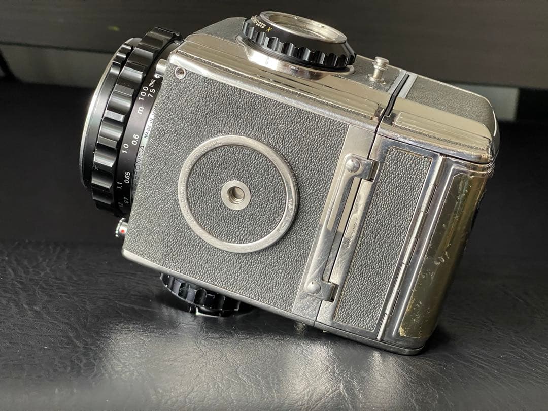 完動品　ゼンザブロニカS2 NIKKOR-P 75mm f2.8付