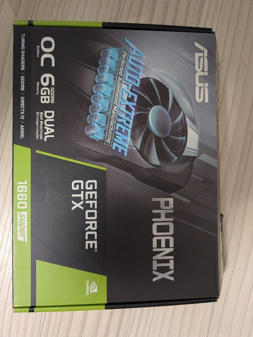 グラフィックボード・グラボ・ビデオカード ASUS GeForce GTX 1660 Super 6GB