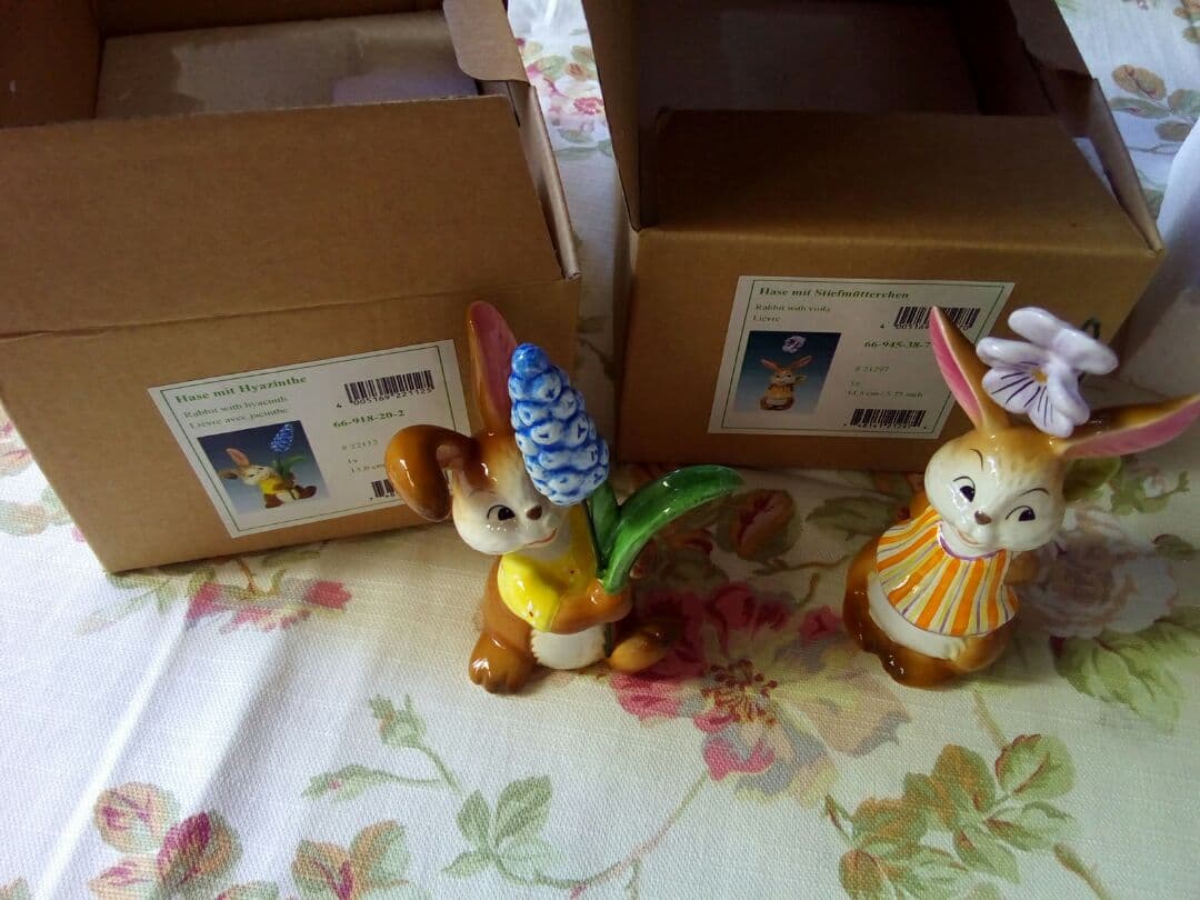 イースター　Goebel　ゲーベル　イースターバニー　セット