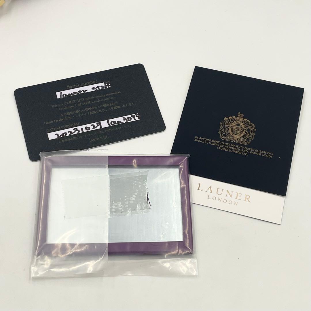 【定価45万・極美品】ロウナーロンドン ジュディ ハンドバッグ 2way 希少色