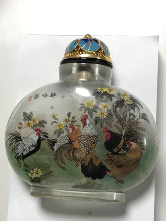 花瓶 絵 骨董品 中国骨董品