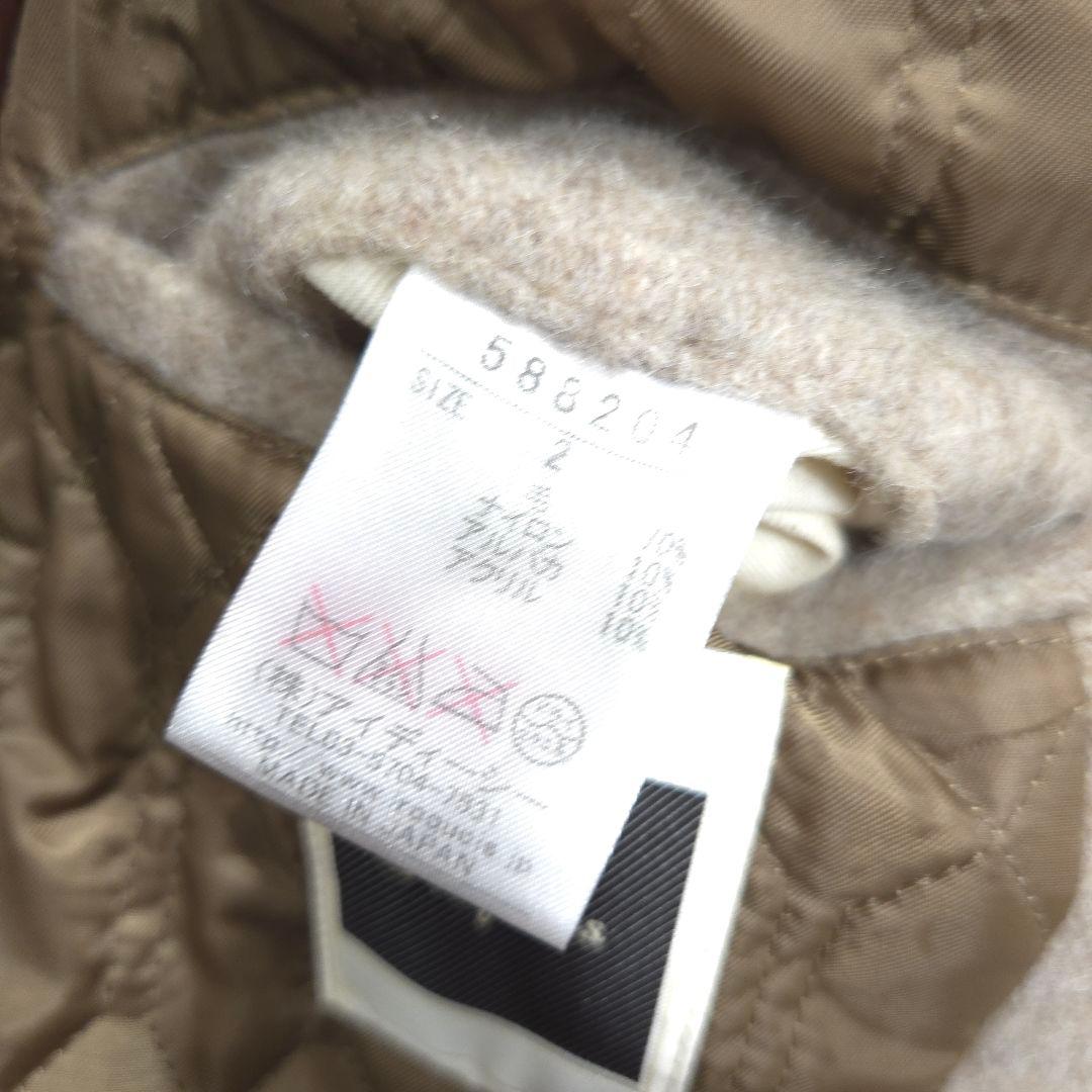 Iroquois イロコイ 2 ダッフルコート フード ウール アルパカ