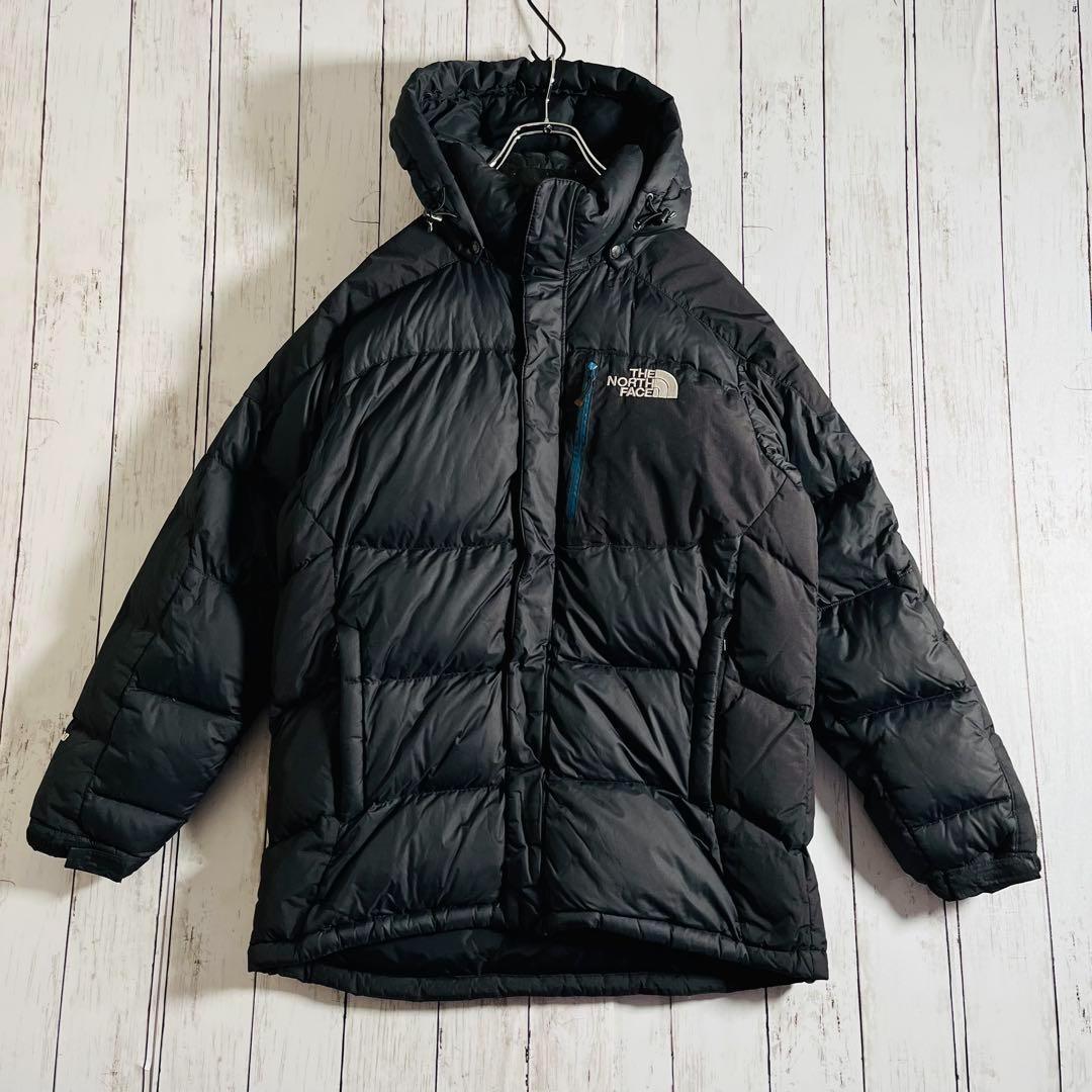 ザノースフェイス ダウンジャケット 700フィル ハイベント ブラック M 75