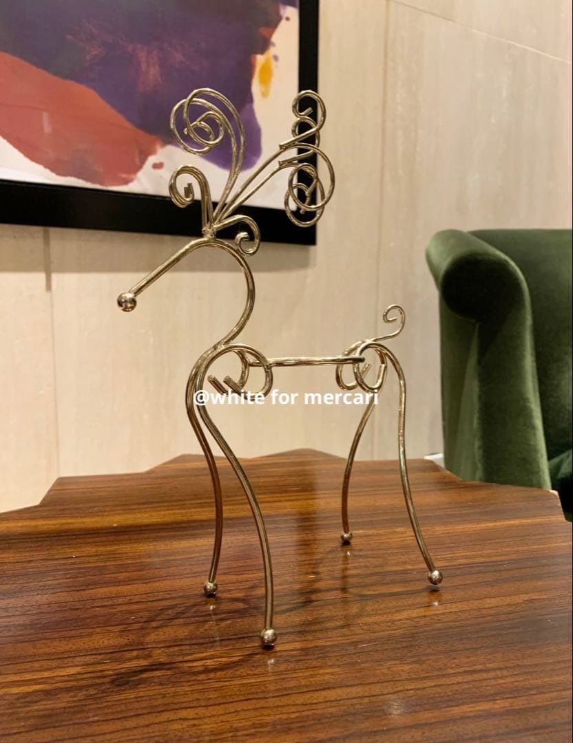 ベルギー トナカイさんジュエリースタンドプレゼント♡