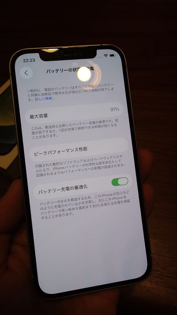 【美品だが訳有】Apple iPhone 12 ミントグリーン 64GB 本体