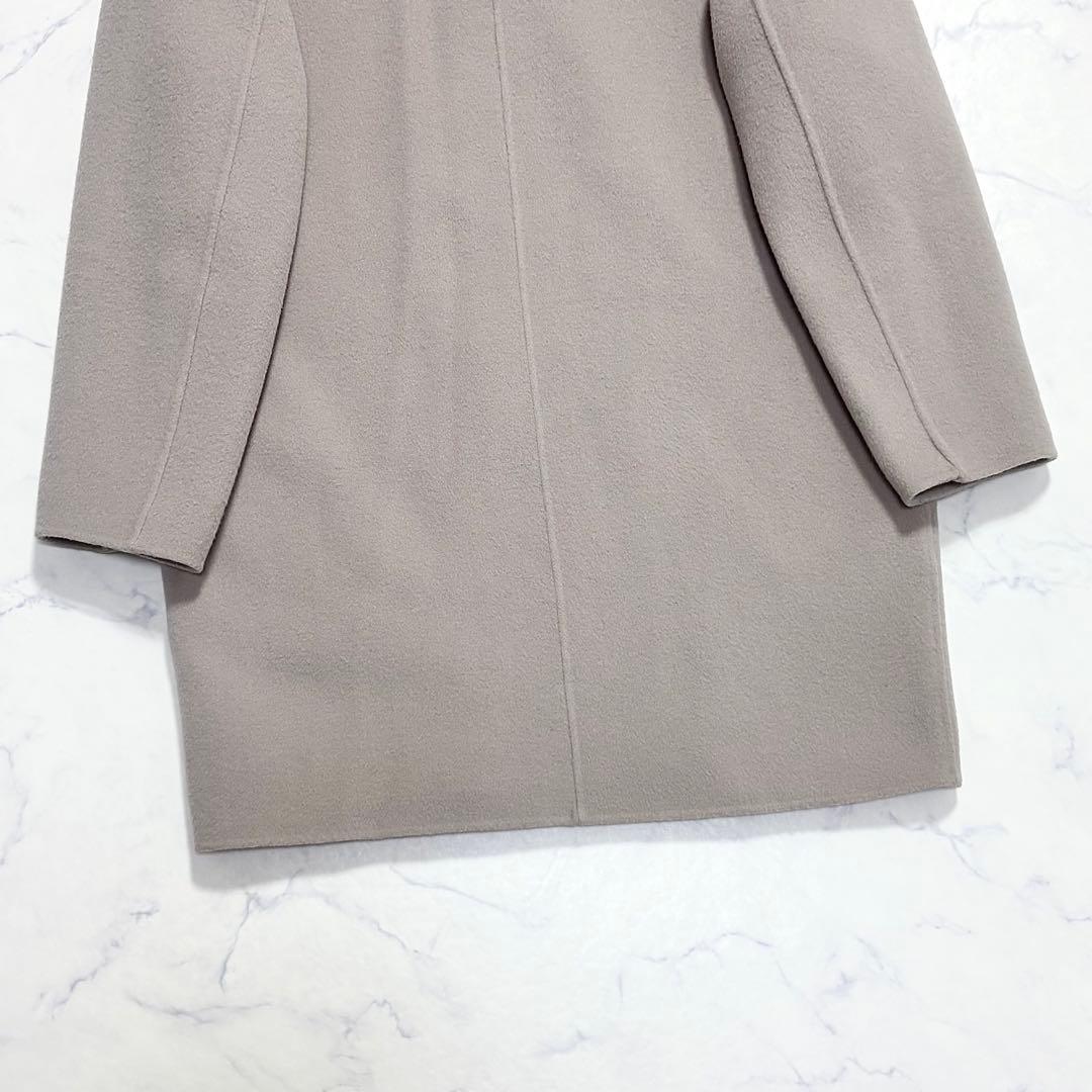 MICA&DEAL マイカ＆ディール / ウールリバーコート グレージュ