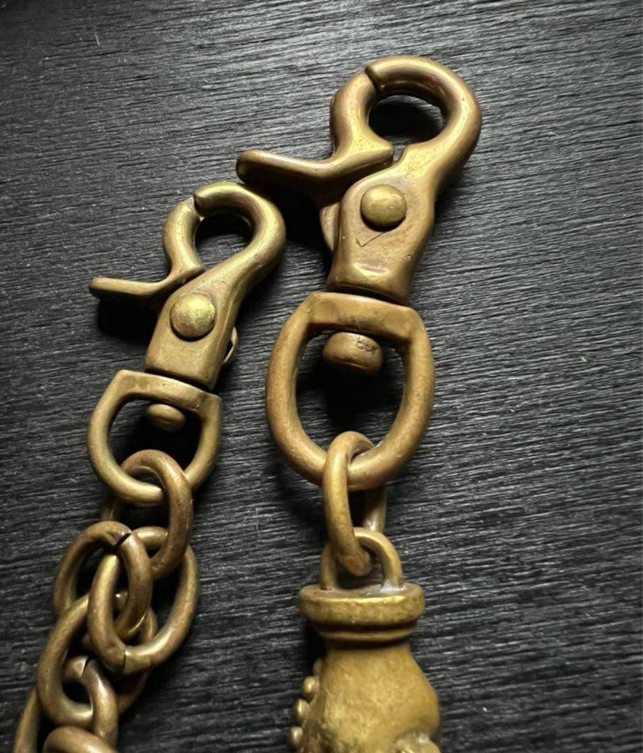 CLUCT ブラス　ウォレットチェーン