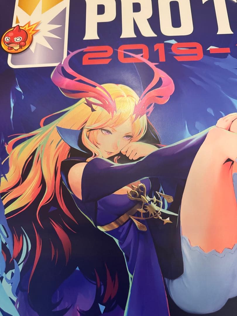 貴重 モンスト ポスター ルシファー MGX 2019 プロツアー