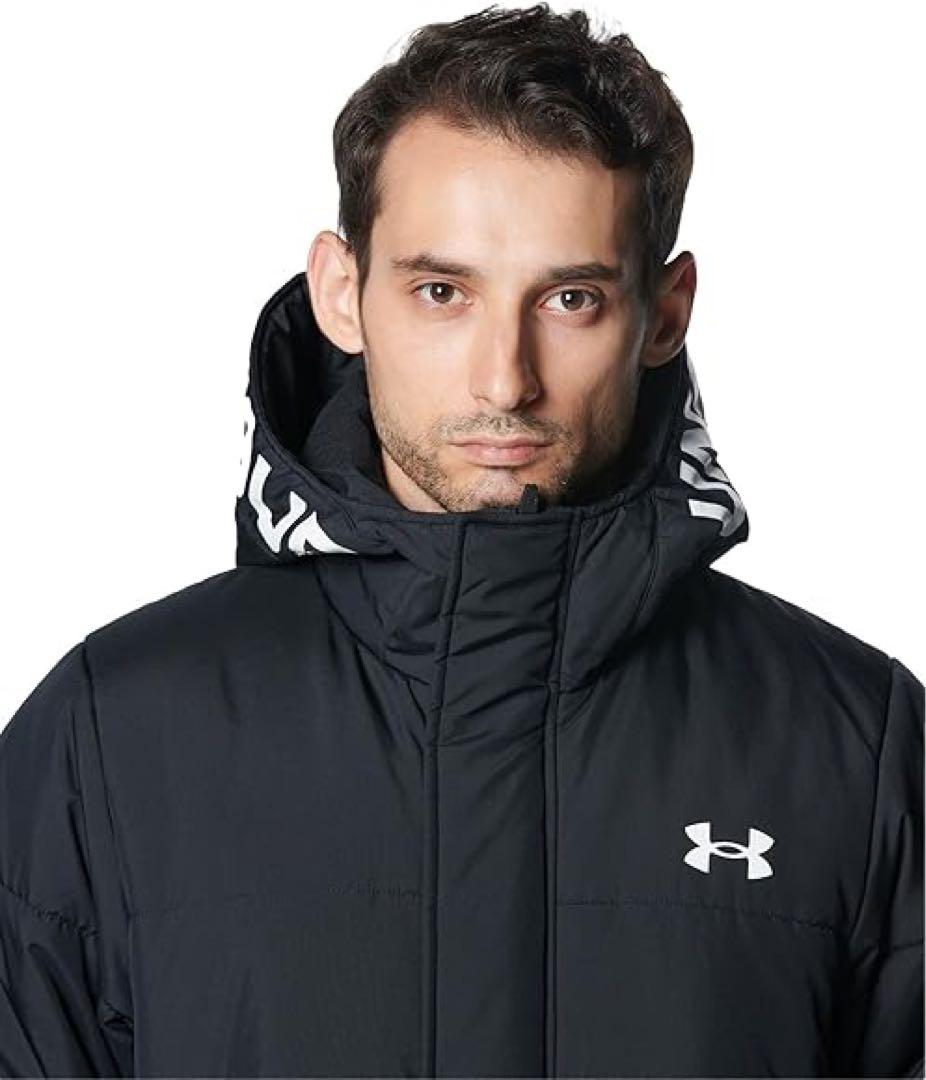 【Hiroto】アンダーアーマー ウーブン UAロゴ ロングベンチコート