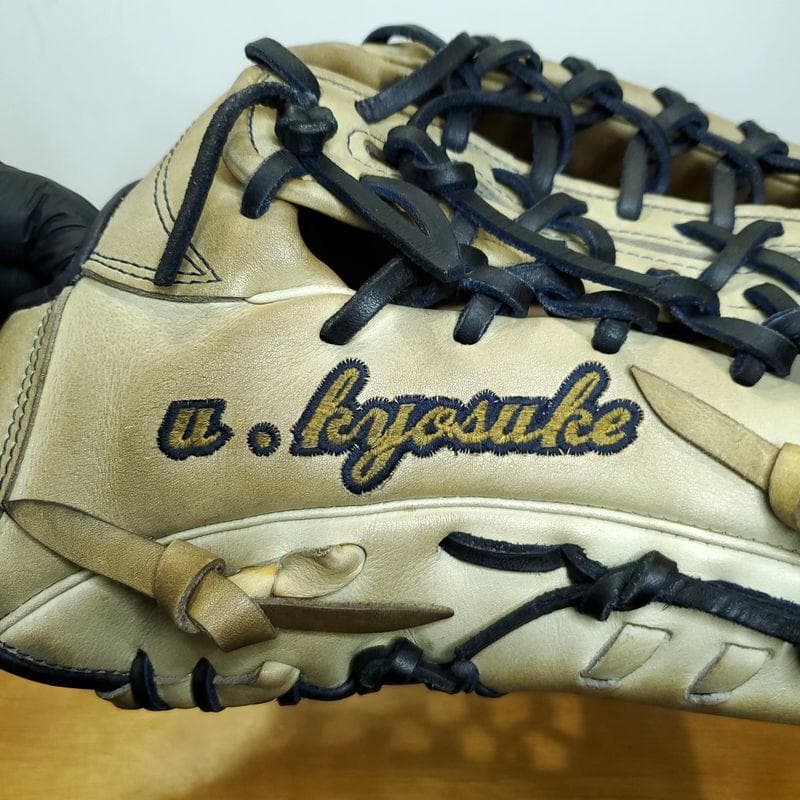 ミズノプロ 波賀製 耕作オーダー HAGA JAPAN 外野用 硬式グローブ