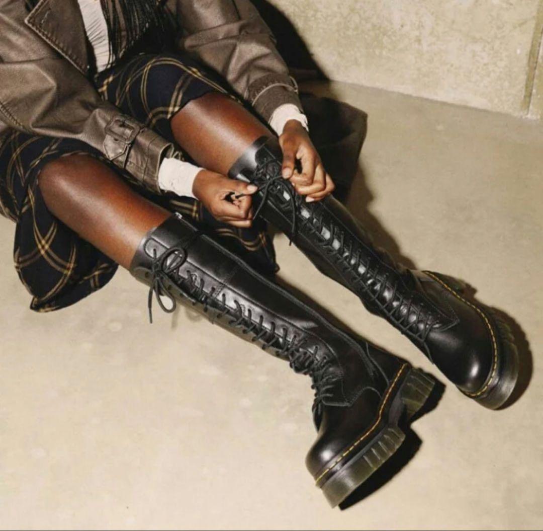 Dr.Martens AUDRICK 20ホール　UK4 ロングブーツ