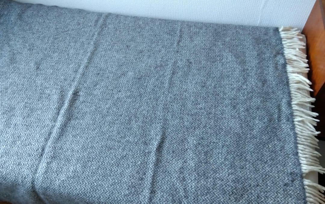 KLIPPAN クリッパン　ブランケット　毛布　グレー　130×200