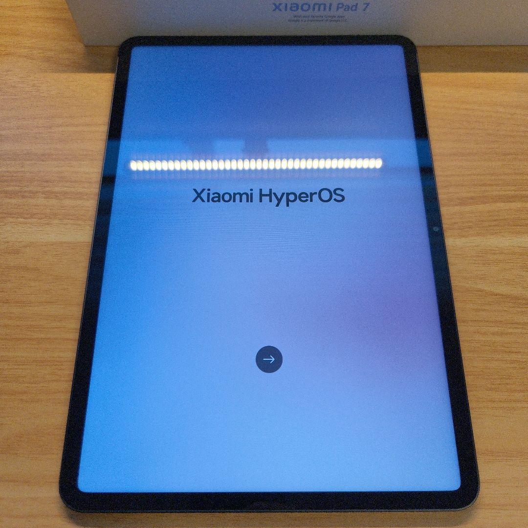 Androidタブレット本体 xiaomi pad 7 Grey 128GB