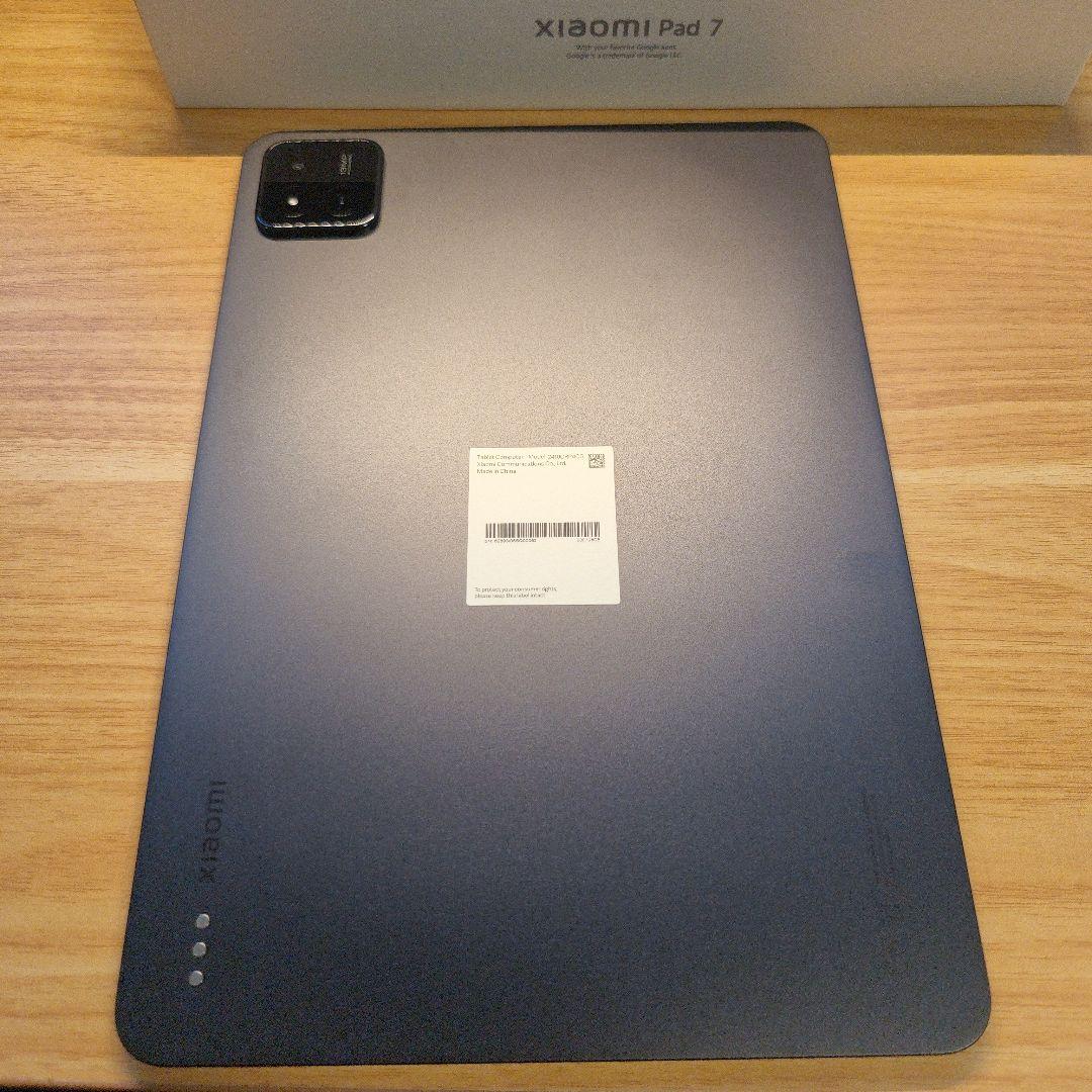 Androidタブレット本体 xiaomi pad 7 Grey 128GB