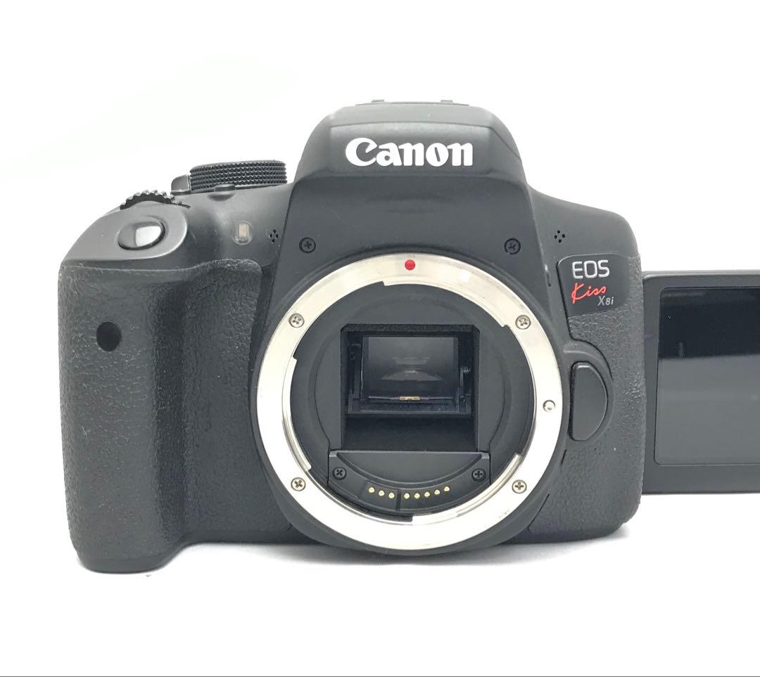 【美品】Canon EOS kiss x8i レンズキット♪Wifi標準搭載♪