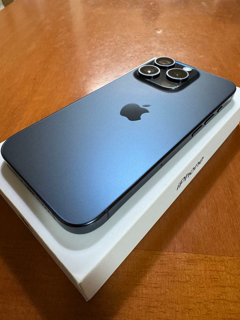 iPhone 15 Pro 128GB ブルーチタニウム SIMフリー 本体