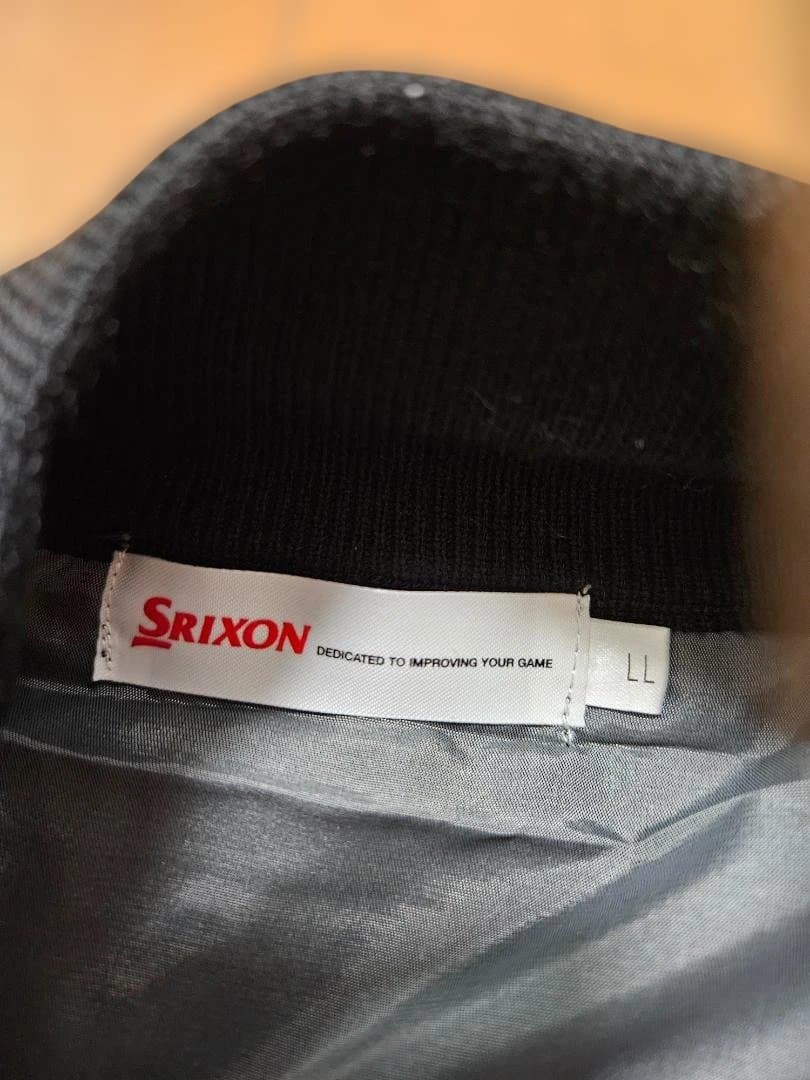 松山選手レプリカ　Srixon ジップアップセーター LL