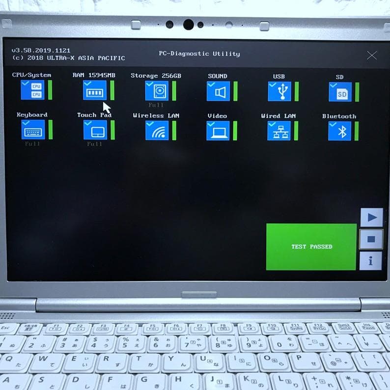 美品》レッツノート CF-SV8/DVD装備/使用時間浅/MS Offi2024